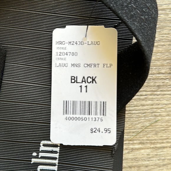 Laughlin Men’s Flip Flops NWT - Picture 2 of 3